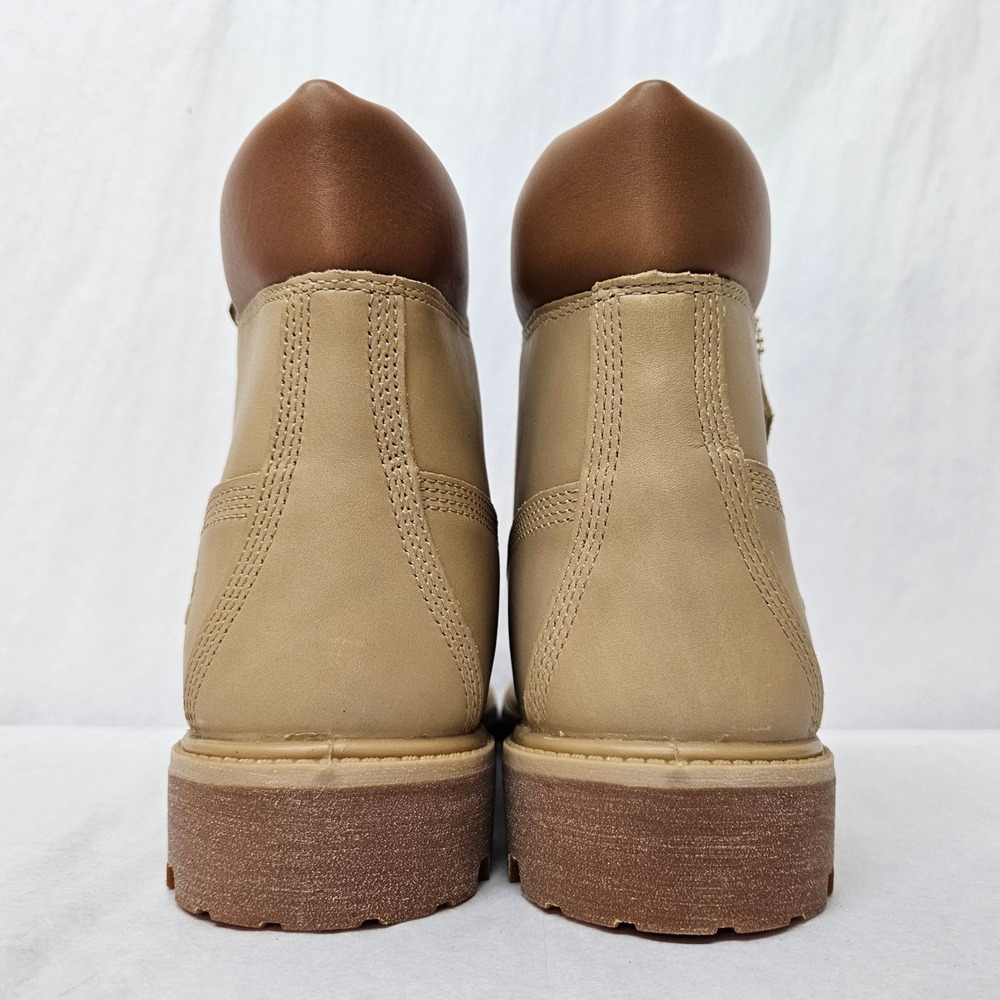 Timberland Premium 6 Inch Boot Waterproof TB0A2P6WEN2 Medium Beige Men Size 8.5 - Picture 6 of 9